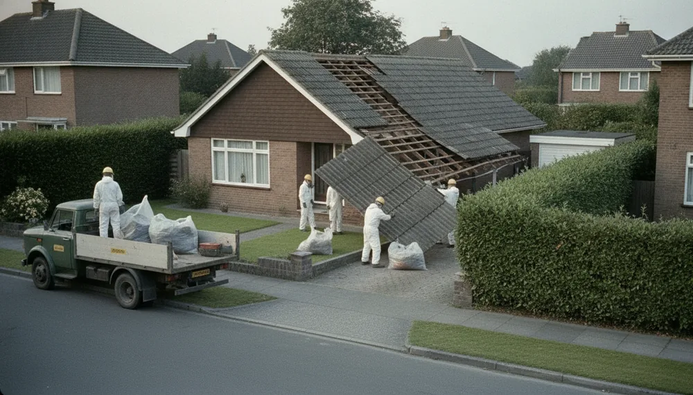 Toiture de garage remplacée sur un pavillon de 1974 à Eckbolsheim