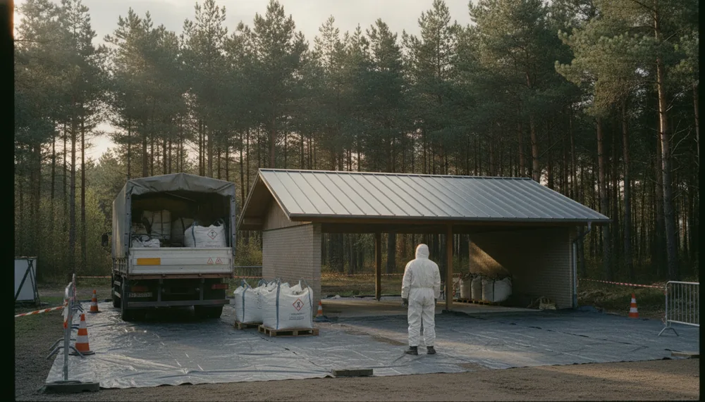 Carport et abri de jardin en lisière de forêt à Haguenau